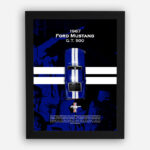 این تابلو خاص، حس نوستالژی خودروهای کلاسیک دهه 60 را به فضای شما می‌آورد. ماکت فورد موستانگ با دقت بالا طراحی شده و تمام جزئیات واقعی خودرو را به نمایش می‌گذارد.