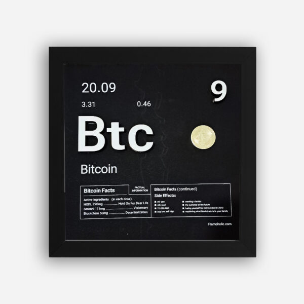 قاب عنصر بیت کوین