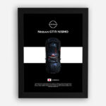 قاب ماکت ماشین نیسان جی تی آر