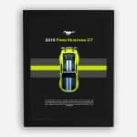 قاب ماکت ماشین فورد موستانگ جی تی