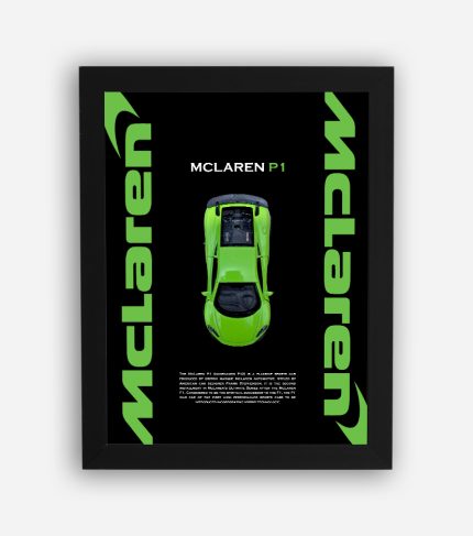 قاب ماکت ماشین مک لارن سبز