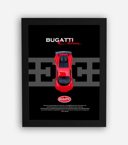 قاب ماکت ماشین بوگاتی شیرون قرمز