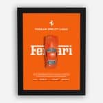 قاب ماکت ماشین فراری 250 lusso نارنجی