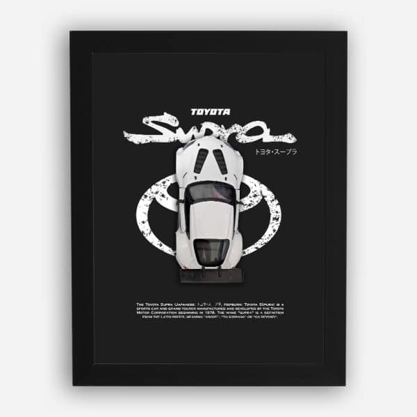 قاب ماکت ماشین تویوتا سوپرا Mk5