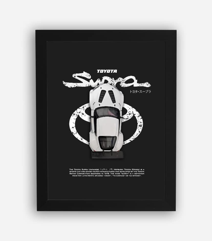 قاب ماکت ماشین تویوتا سوپرا Mk5