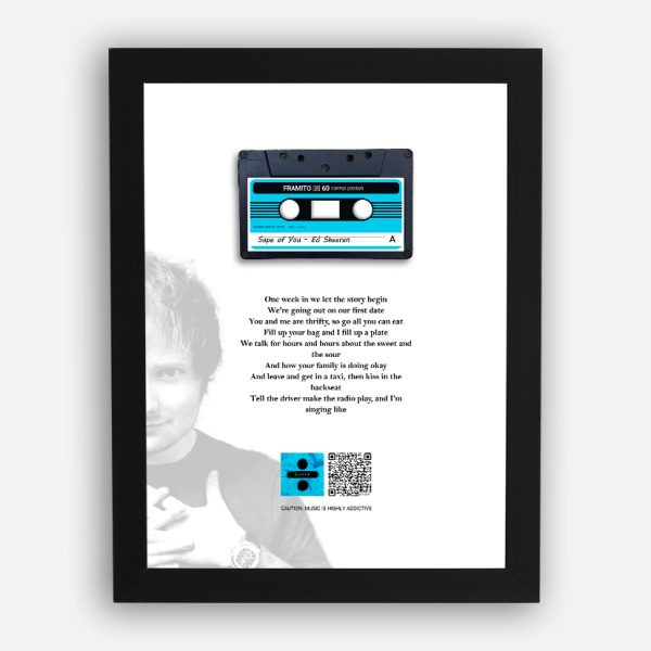 قاب آهنگ Shape of You – اد شیرن (Ed Sheeran)