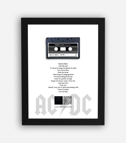 قاب آهنگ Back in Black – AC/DC
