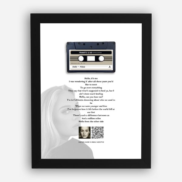 قاب آهنگ Hello – Adele