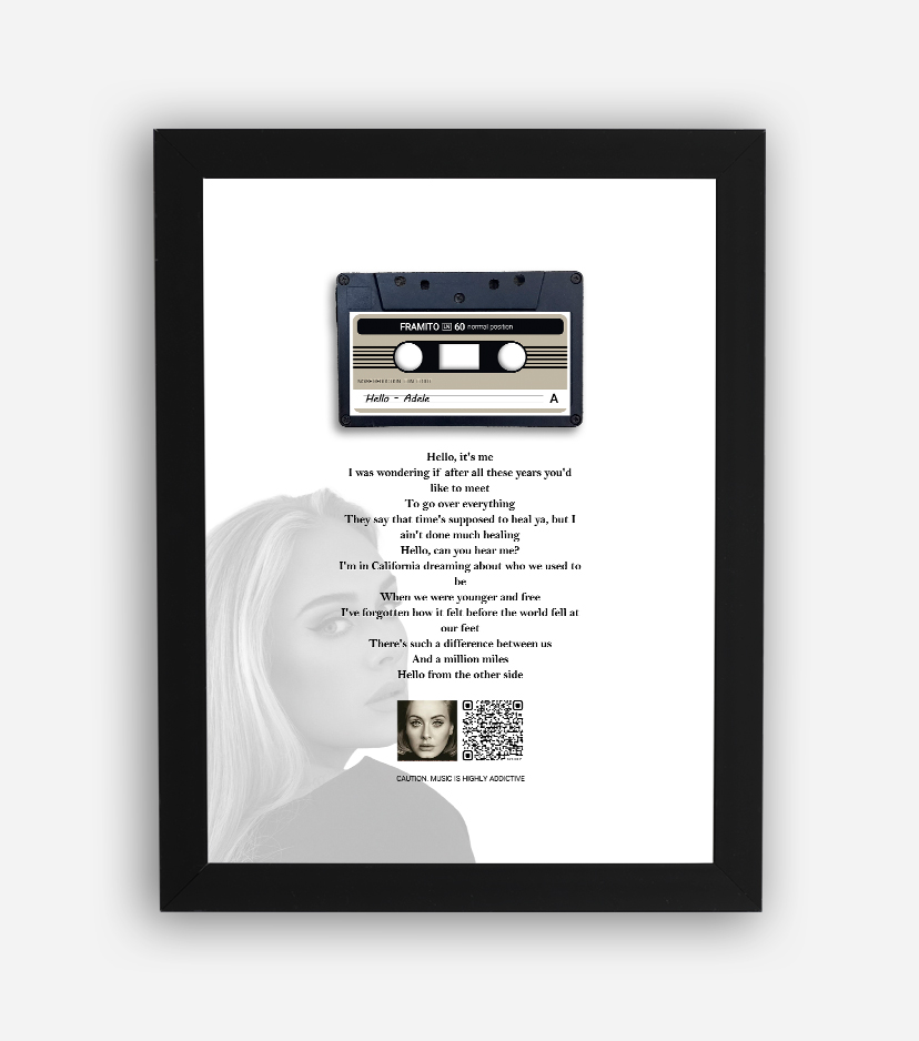 قاب آهنگ Hello – Adele قاب آهنگ Hello – Adele