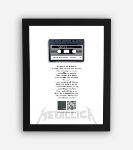 قاب آهنگ Nothing Else Matters – Metallica