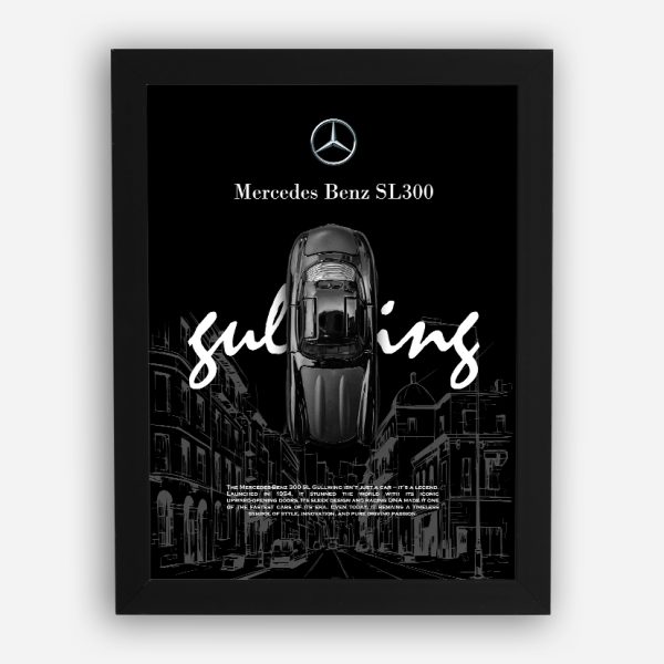 قاب ماکت ماشین مرسدس بنز SL300