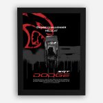 قاب ماکت ماشین دوج چلنجر هلکت مشکی