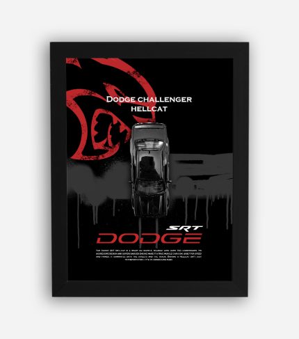 قاب ماکت ماشین دوج چلنجر هلکت مشکی