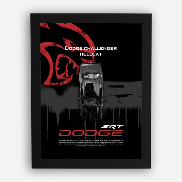 قاب ماکت ماشین دوج چلنجر هلکت مشکی